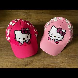 HELLO KITTY-New Light Pink OR Fuchsia Baseball Cap